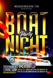 Fiesta en barco
